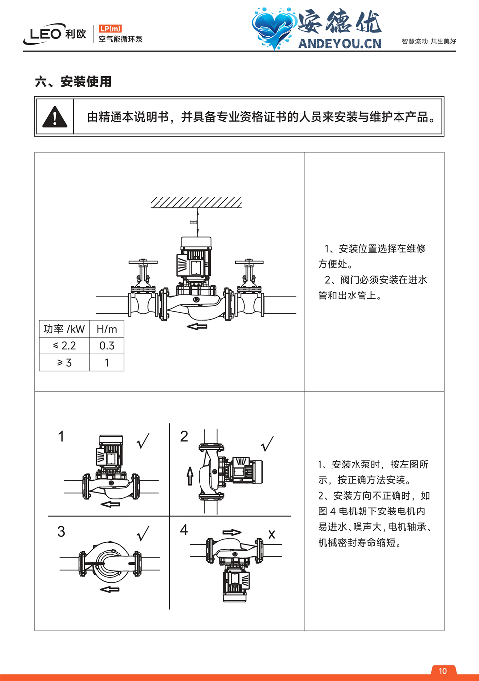 LP(m)空气能循环泵操作手册电子版-图片-9.jpg