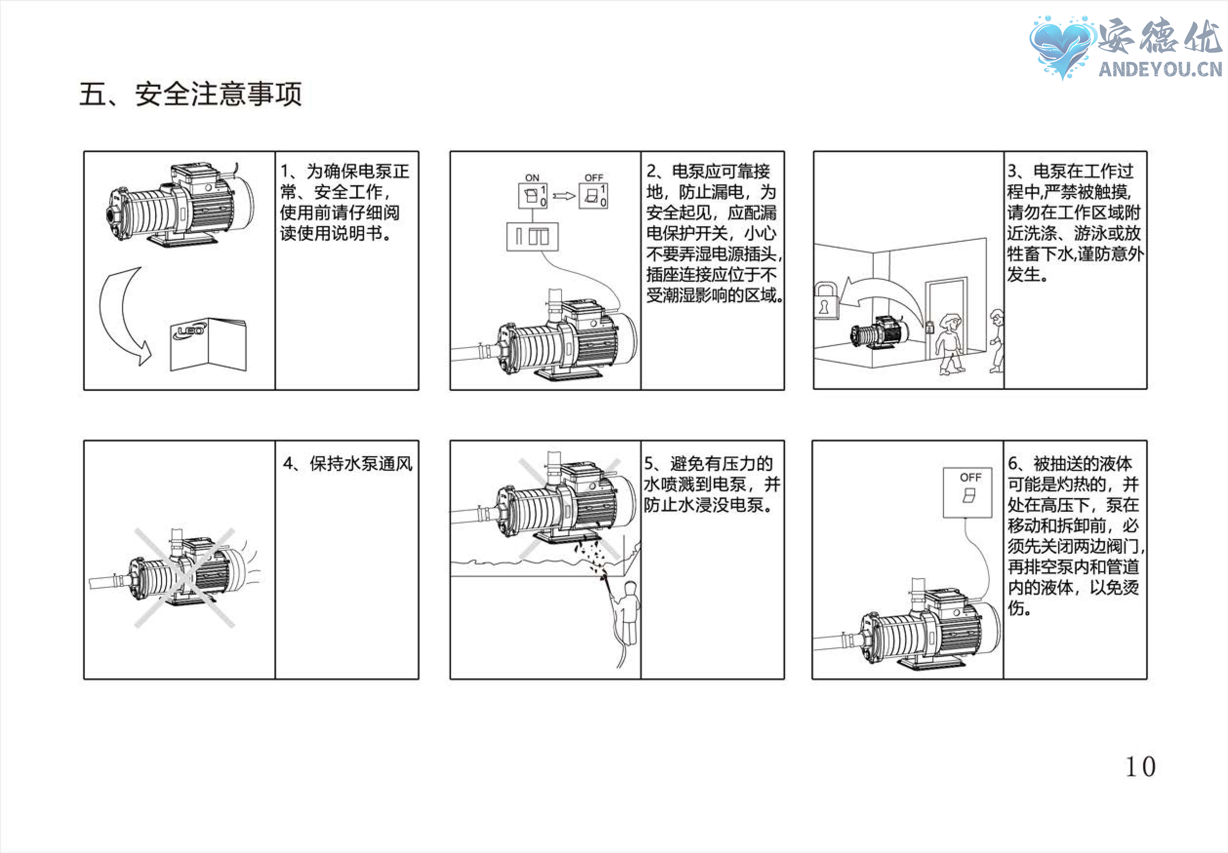 ECH-F卧式多级离心泵使用说明书-图片-10.jpg