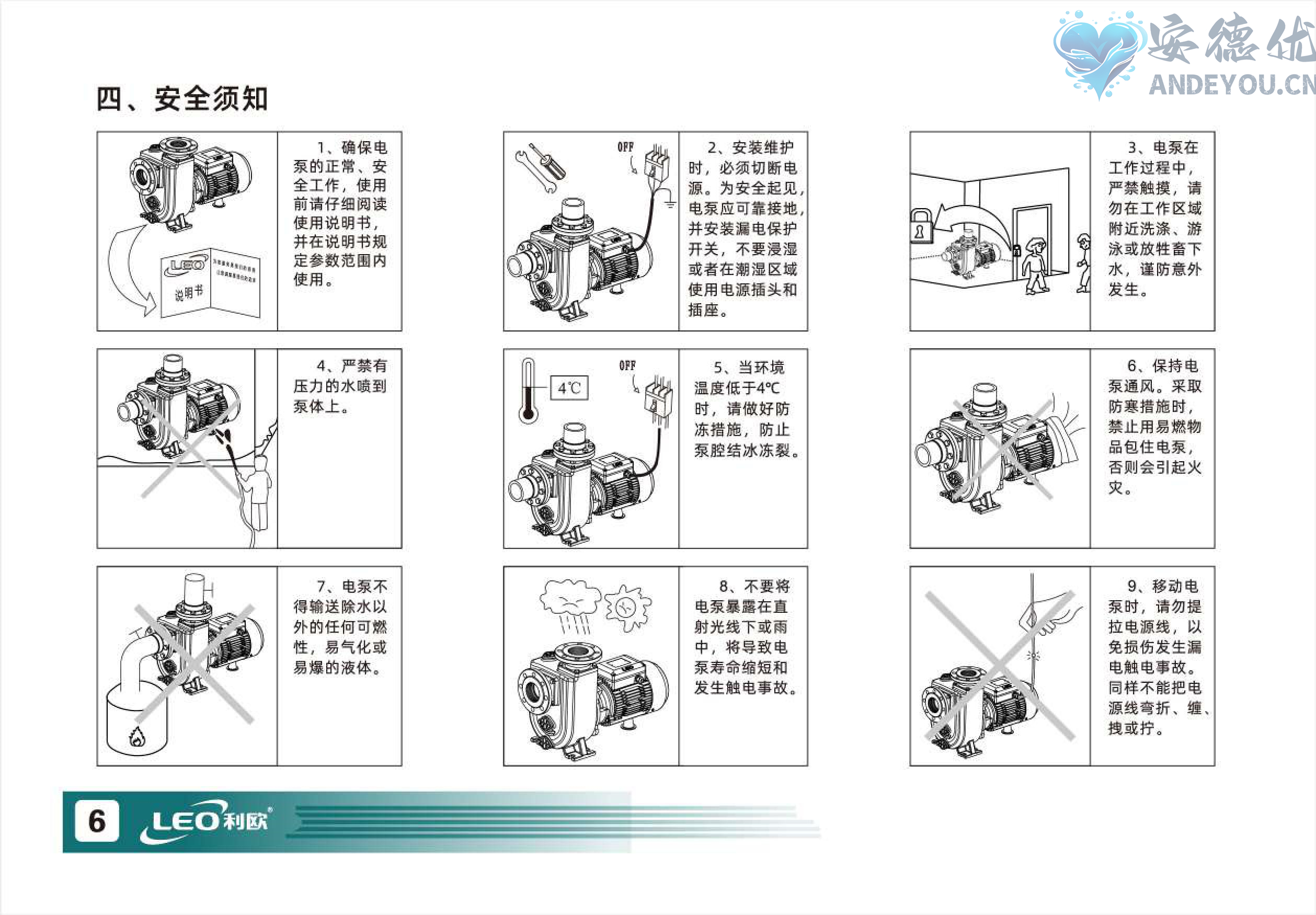 XHS(m)单级自吸排污泵使用说明书-图片-6.jpg