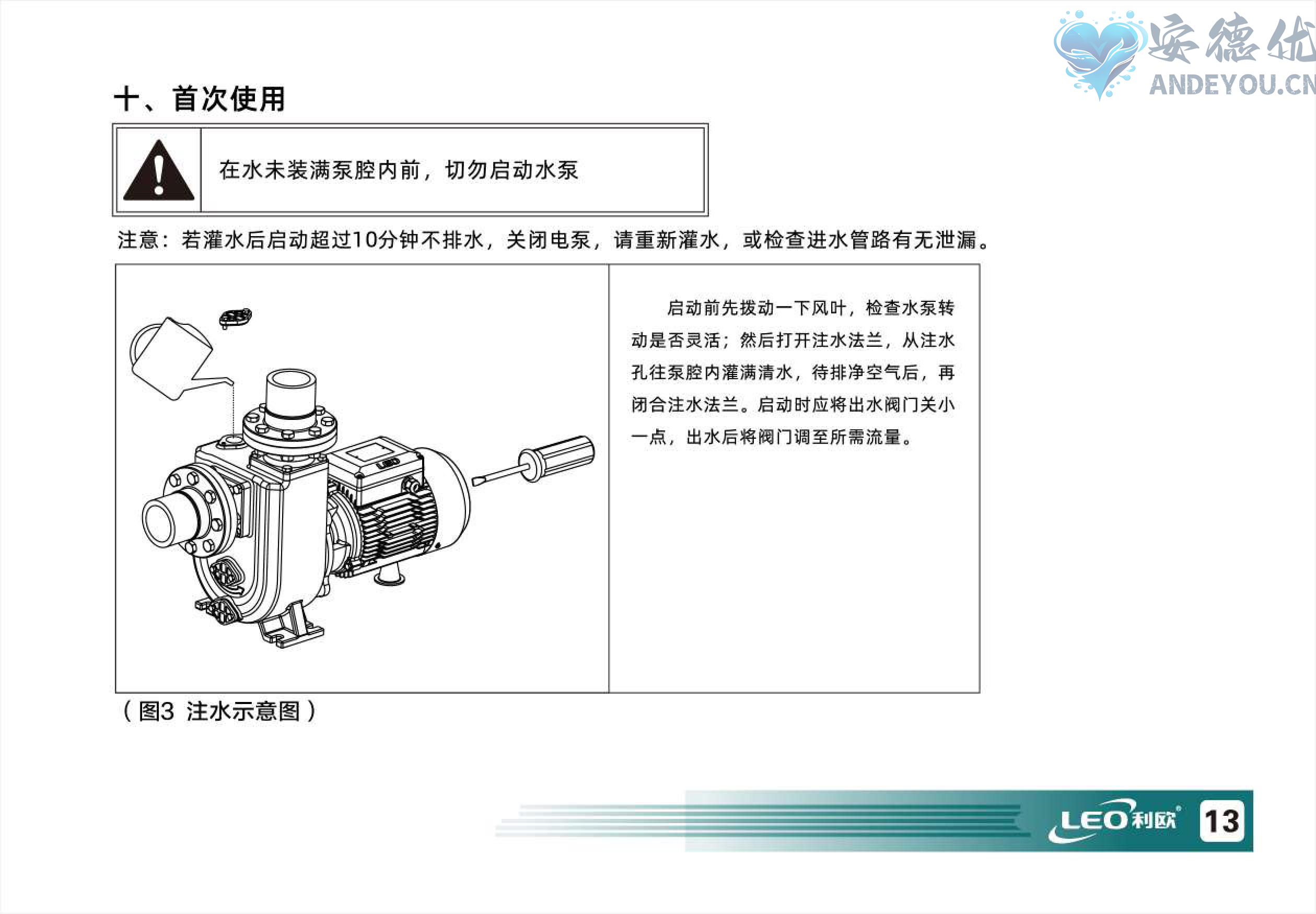 XHS(m)单级自吸排污泵使用说明书-图片-13.jpg