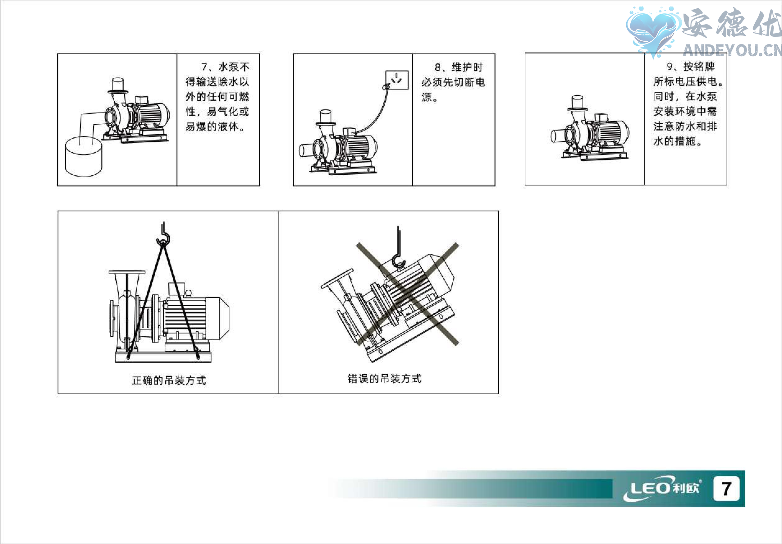 XSTP卧式单级离心泵使用说明书-图片-7.jpg