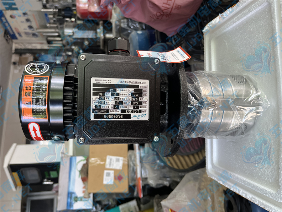 利欧浸入式多级离心泵LIC4-30/3实拍配件数据照片参数-保定市安德优安装维修售后服务记录