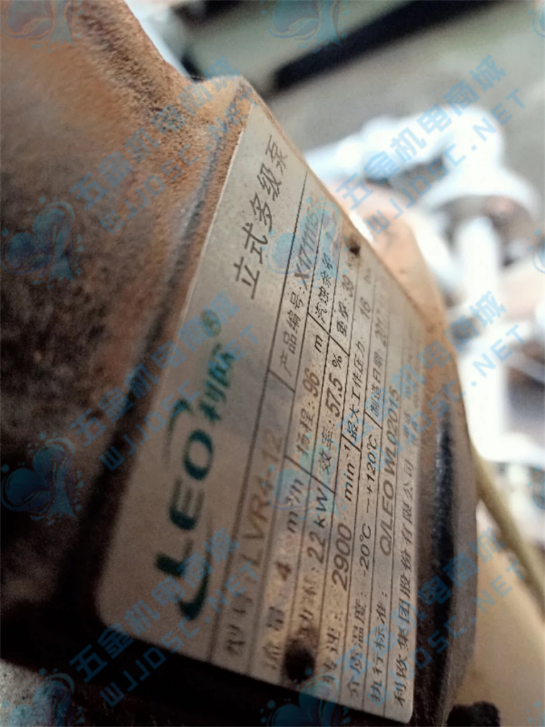 利欧不锈钢立式多级离心泵LVR4-12实拍配件数据照片参数-保定市安德优安装维修售后服务记录