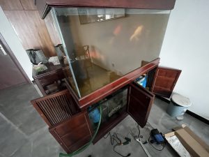 【2024-06-06】炫彩SOHOB B2903室更换鱼缸过滤泵-保定市安德优安装维修售后服务记录