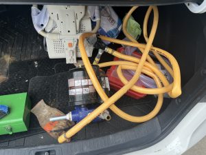 密码保护：【2024-06-17】保定市东二环某军区安装全自动自吸泵供热水器上水记录-保定市安德优安装维修售后服务记录