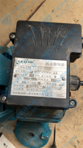 密码保护：利欧热水管道泵LPm370实拍配件数据照片参数-保定市安德优安装维修售后服务记录