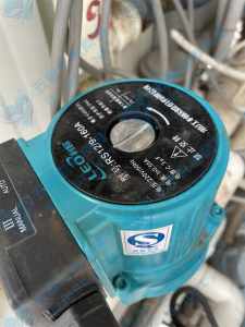 密码保护：利欧热水循环屏蔽泵RS12/9-160A实拍配件数据照片参数-保定市安德优安装维修售后服务记录