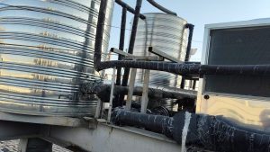 【2024-12-16】保定市一中学校宿舍楼供暖水泵ISG65-160立式管道泵维修记录-保定市安德优安装维修售后服务记录