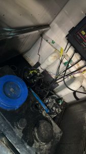 密码保护：【2024-12-18】保定市万博霸王茶姬污水提升器运转异常维修记录-保定市安德优安装维修售后服务记录