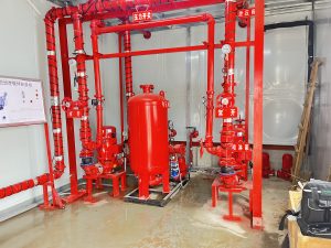 密码保护：【2025-3-6】保定电力职业技术学院变压器消防泵房水泵安装记录-保定市安德优安装维修售后服务记录