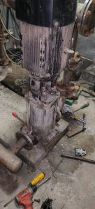 密码保护：【2025-4-20】保定市翠园街艾臣氏酒店恒压供水设备南方立式多级泵更换记录-保定市安德优安装维修售后服务记录