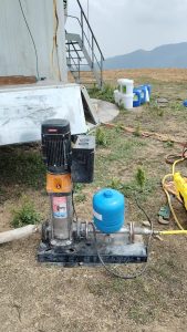 【2024-4-25】河南省驻马店泌阳县盘古风电场凌霄立式多级增压清洗风力发电机塔筒外壁清洗油污记录-保定市安德优安装维修售后服务记录