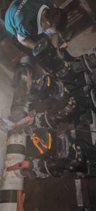 【2025-6-17】河北竞体中心更换南泵LD100-9/2SWHCJ立式管道泵机械密封-保定市安德优安装维修售后服务记录