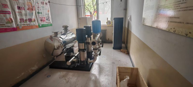 【2025-7-31】保定三中实验学校订购安装浙江高一CDL32-40立式多级泵配7.5Kw ABB变频器恒压变频机组供水设备记录-保定市安德优安装维修售后服务记录