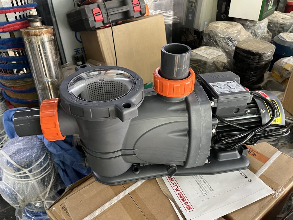 利欧泳池泵XKP804E实拍配件数据照片参数-保定市安德优安装维修售后服务记录