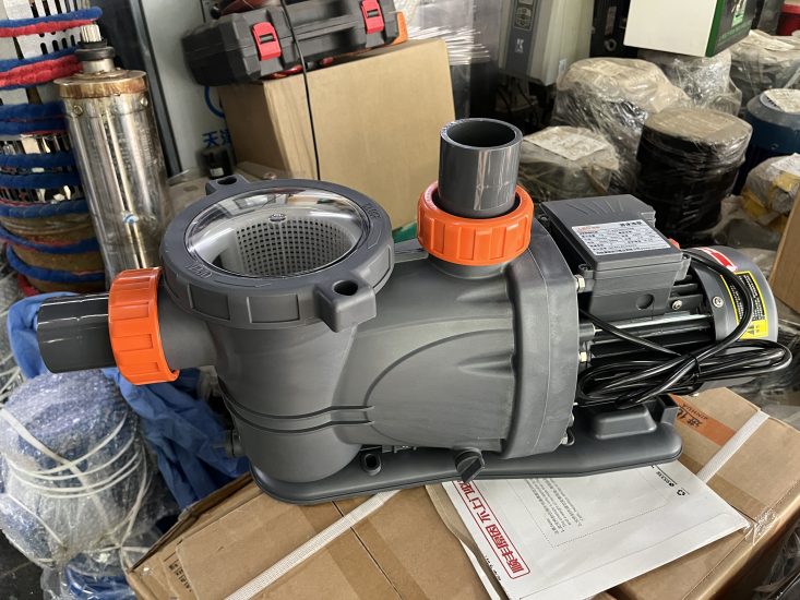 利欧泳池泵XKP804E实拍配件数据照片参数-保定市安德优安装维修售后服务记录