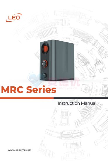利欧水泵MRC永磁变频增压泵使用说明书（英文版）-保定市安德优安装维修售后服务记录